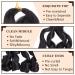 COOKOO 9 Pack 22 French Curl Braids Natural Black Pre Stretched Crochet Braiding Hair | Synthetic Extensions for Boho Box Braids - 1B 22 Inch (Pack of 9) - Buy Online on GoSupps.com