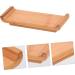 Alipis Sushi Plate Wood Tray Wooden Trays Wood Sushi Boat Food Serving Tray Desserts Boat Seafood Snack - Buy Online on GoSupps.com
