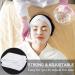 Whaline Spa Facial Headband Make Up Wrap Head Terry Cloth Headband Adjustable Towel Band for Face Washing Shower Facial Cover 3 Pieces (White Pink Rose Red) - Buy Online on GoSupps.com