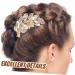 MAGICLULU hair comb bride hair side comb rhinestones Miss rhinestone hair comb bride issue card wedding eyebrow brush mini bangs comb hair accessories bride rhinestone hair comb - Buy Online on GoSupps.com