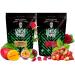 Set mate tea with fruits |Two pack mate tea |Mango Maracuja strawberry |Green Mate Tea from Brazil |Tea Mate Tea |Mild taste |Natural caffeine |2x500g |1 kg