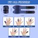 Thumb Finger Splints - Trigger Thumb Brace for Arthritis & Injury Relief - 4pcs Short Blue Protector for All Fingers - Buy Online on GoSupps.com