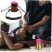 Homsfou Moxibustion Box Set - 2 Mini MoXA Pot Holders & Gear Holder - Copper Moxa Cone Holders - Ideal Moxibustion Device for Body Relief - Buy Online on GoSupps.com