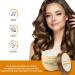 Deep Conditioning Hair Mask with Argan Oil | 100% Paraben Free | Hydrating & Anti-Hair Loss Treatment for Dry Damaged Hair | 16.9 Fl oz - Buy Online on GoSupps.com