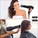 Comb Attachment for Hair Dryer Segbeauty Black Blow Dryer Pik Concentrator Nozzle 4-5cm Brush Attachments Hairdressing Styling Salon Tool for Straightening Detangling Fine Wavy Curly Natural Hair - Buy Online on GoSupps.com