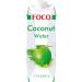 FOCO coconut water pure refreshing thirst quencher sports drink low in calories by nature vegan 100 % coconut water - 1 x 1 l PUR 1 L (1 Pack)