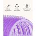 IENIN Self Grip Hair Roller Set - 29 PCS, 3 Sizes Velcro Curlers with Clips and Comb - Salon Hair Dressing Jumbo Rollers for Long, Medium, Short Hair - Multi-colored - Buy Online on GoSupps.com