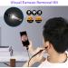 Ear Wax Removal Tool Kit with Camera | 6-in-1 Stainless Steel Ear Cleaning Tool | HD Ear Digital Endoscope with 6 LED Lights | Micro USB Type C Compatible - Buy Online on GoSupps.com