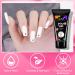 15ml White Nail Extension Gel Builder for French Manicure | Poly Nail Gel Enhancement for Beginners | Crystal Polygel for Women - Buy Online on GoSupps.com
