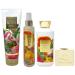 Bath & Body Works Brightest Bloom Ultimate Hydration Body Cream Diamond Shimmer Mist and Body Wash with a Creamy Rose Bar Soap