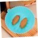 Zerodeko Mat Pot Supply Silicone Kitchen Wear-Resistant Liner Washable Fryer Accessory Liners Convenient Blue 16.5X16.5CM - Buy Online on GoSupps.com