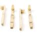 99pandas | Sustainable Bamboo Children's Toothbrush Set | Plastic-Free | Extra Small Soft Bristles for Healthy Teeth - Buy Online on GoSupps.com