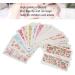 Nail Decals Nail Sticker Safe Eco Friendly Vivid Beautiful for Women Girls for Nail Salon for Birthday Party for Dating Gathering - Buy Online on GoSupps.com