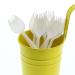AmerCare Medium Weight Polypropylene Sporks, White, Case of 1000
