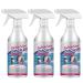 Bathroom Descaler Spray Bathroom Foam Cleaner Spray Limescale Remover Foam Spray All-Purpose Bubble Cleaner for Bathroom Sinks Floors 3PCS