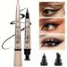 Waterproof Eyeliner Dual Head Smudge-Proof Makeup Tool for Eyes Eyeliner Stamp Tool for Stage Performance Dating Shopping Outgoing Pochy - Buy Online on GoSupps.com
