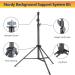 Aureday 10FT Adjustable Photo Backdrop Stand with Travel Bag, Heavy Duty Background Stand for Parties, Weddings, and Photoshoots - Includes 6 Clamps, 4 Crossbars, 2 Sandbags - 8.5*10FTV2 - Buy Online on GoSupps.com