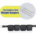 Scuba Weight Belt with 4 Detachable Pockets and Quick-Release Buckle | Adjustable Waist Strap for Diving and Snorkeling | Black - Buy Online on GoSupps.com
