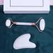 Premium Face Roller & Gua Sha Set | Natural Skincare Massager for Radiant Skin - Buy Online on GoSupps.com