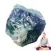 Natural Fluorite Crystal - Raw Rainbow Fluorite Crystals Large Raw Crystals Healing Gemstones for Reiki Healing Tumbling Fountain Rocks Wire Wrapping Decor Cabbing Lapidary Frifer 1