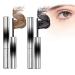 Kaluofan 2PCS 3d Curling Iron Mascara Curling Iron Mascara Long-lasting Curling Effect Easy to Clean Easy to Carry(C) Black brown