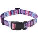 Mihqy Adjustable Dog Collar - Soft & Comfortable Bohemian Floral Design for Small Medium Large Dogs | XS (20-30 cm) - Buy Online on GoSupps.com