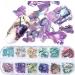 Abalone Shell Flakes for Nail Art - Colorful Seashell Sequins for Manicure DIY - Buy Online on GoSupps.com