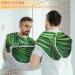 Green Tropical Plants Beard Bib Apron | Men's Beard Hair Catcher | Perfect Gift for Dad & Husband | Fathers Day Anniversary Christmas - Buy Online on GoSupps.com