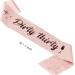 Rose Gold Dirty 30 Birthday Headband & Sash Set for Women - Rhinestone Tiara Crown - Happy Birthday Hair Accessories - Buy Online on GoSupps.com