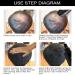 Fluff Up Secret Hair Fibers - 2 Bottles of Unisex Powder for Instant Hair Loss Concealment | Natural Keratin Fibers for Thinner Hair (Black) - Buy Online on GoSupps.com