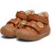 Naturino Puffy-Leather Shoes 4 UK Brown - Stylish and Comfortable Footwear for Kids - Buy Online on GoSupps.com