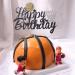 Anxdh Basketball Birthday Flash Cake Topper Basketball Birthday Party Cake Decoration (Black) - Buy Online on GoSupps.com