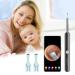 Ear Wax Removal Ear Cleaning Kit with 1080P HD Endoscope Otoscope Earwax Remover Earwax Removal Tools with Led Lights WiFi Connected Suit for iPhone iPad Android Smart Phones or Tablets (black)