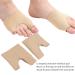 Hallux Valgus Corrector: Breathable Bunion Corrector with Orthopedic Forefoot Pads and Toe Separators - Buy Online on GoSupps.com