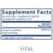 Vital Nutrients Acetyl L-Carnitine Powder 100g - Supports Brain Function & Memory - Vegetarian Formula - 3000mg - Buy Online on GoSupps.com