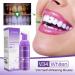 AKARY Teeth Whitening Mousse - Refreshing Breath Deep Cleaning Foam | Natural Mouth Wash | Purple Toothpaste - Buy Online on GoSupps.com
