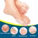 Gel Big Toe Spreader & Bunion Protector | 4 Pack for Pain Relief from Friction & Hallux Bunion - Buy Online on GoSupps.com