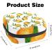 Shop Muooum Menstrual Artery Bag for Women - Zippered Bandage Bag & Tampon Collector (Watercolor Fruit Orange Color 3) - Buy Online on GoSupps.com