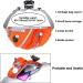 Hands Free Dog Leash with Waist Belt for Jogging Running Walking Waist Bag Pack Women Men Phone Keys Money Holder (Orange) - Buy Online on GoSupps.com
