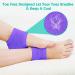 Selizo 6-Pair Open Toe Heel Moisturizing Socks for Women - Foot Repair Gel Socks for Dry Cracked Feet - 6 Colors - Buy Online on GoSupps.com