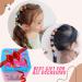 30 Cute Cartoon Animal Hair Ties for Girls in Metal Box - Thin Elastic Bands for Children s Hair Jewelry - Buy Online on GoSupps.com
