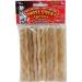 Twisty 100-Percentage Natural Rawhide Spiral Twist Sticks 7mm x 13cm 20-Pack
