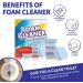Automatic Powerful Foam Cleaner Homebbc Foam Cleaner for Toilet Automatic Toilet Cleaner Toilet Cleaning Tablets for Automatic Stain Removal Toilet Active Oxygen Agent (2box) - Buy Online on GoSupps.com