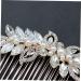 Angoily Combs for Women Wedding Hair Accessory Bridal Comb Barrettes for Women Bride Insert Comb Wedding Headdress Rhinestone Hair Comb Crystal Hair Comb Tiara Hair Accessories - Buy Online on GoSupps.com