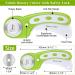 Audab 45mm Rotary Cutter Set with Self Healing Mat - Ideal for Crafts, Quilting, and Hobby - Includes 2 Blades - 9 x 12 inch (A4) Cutting Mat - Buy Online on GoSupps.com