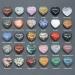 2PCS Natural Rose Quartz Crystal Love Heart Home Decoration Reiki Gemstone Agate Specimen Pecimen Gift Ornaments (Color : Flash Labradorite Size : 20X20X8mm) 20X20X8mm Flash Labradorite - Buy Online on GoSupps.com