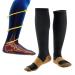 Fnaekier compression socks calf sports socks weld absorption leg compression cuff for fitness tennis yoga black refer to description