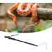 Bewinner Stainless Steel Extensible Snake Hook - Portable Reptile Catcher Stick for Safe Handling and Retrieval - Rattlesnake Grabber Tool - Buy Online on GoSupps.com