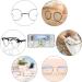 Spectacle Repair Kit - 50Pcs Glasses Screws, Silicone Nose Pads, Expert Replacement Parts Set for Eyeglasses & Sunglasses - Includes Bridge Support, Tweezers, Mirror Cloth - Buy Online on GoSupps.com