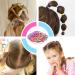 Hanyousheng 200Pcs Multicolor Hair Ties and 15Pcs Mini Hair Clips Set for Girls and Women - Buy Online on GoSupps.com